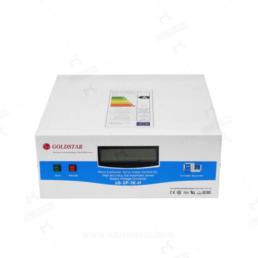 استابلایزر تک فاز سرووموتوری 3KVA رومیزی LG-1P-3K-H