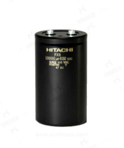 خازن 4700 میکرو فاراد 400 ولت DC ژاپن HITACHI هیتاچی