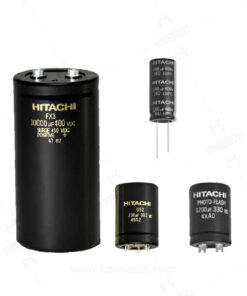 خازن 10000 میکرو فاراد 400 ولت DC ژاپن HITACHI هیتاچی