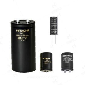 خازن 10000 میکرو فاراد 400 ولت DC ژاپن HITACHI هیتاچی