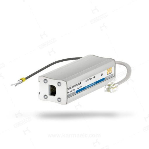 سرج ارستر مخابراتی ریلی OBO مدل RJ11-TELE 4-C