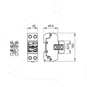 سرج ارستر OBO مدل MC 125-B NPE