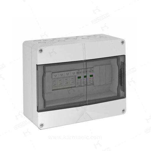 سرج ارستر فتوولتاییک (خورشیدی) با باکس سرج پروف و فیوز بک آپ OBO مدل VG-C PV1000KS4