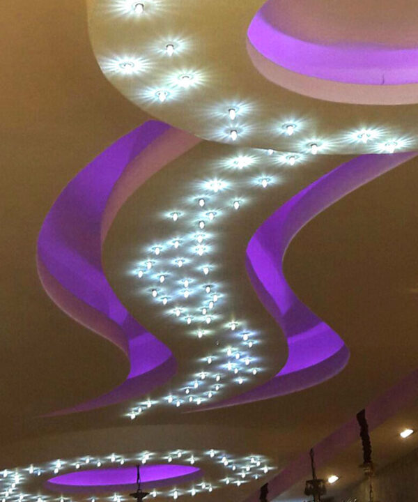 چراغ سقفی توکار