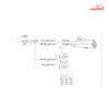 سنسور حرکت دست کابینتی ۲۰ وات فاین الکتریک FEC-1003
