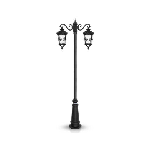 چراغ حیاطی ایستاده شب تاب مدل ماهنوس SH-106920320