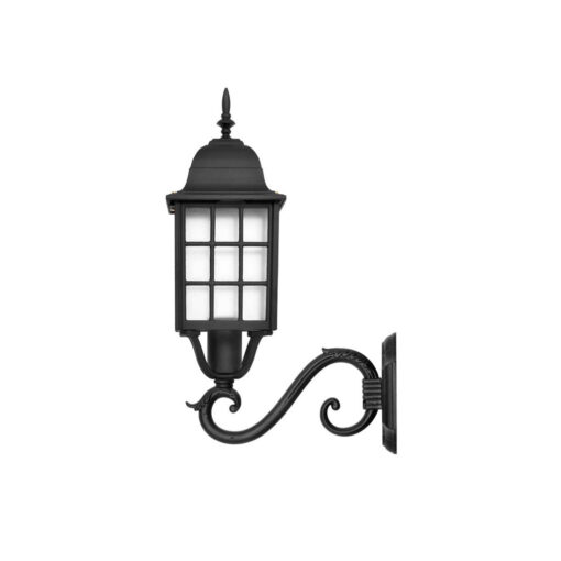 چراغ حیاطی دیواری شب تاب مدل مشبک SH-104190310