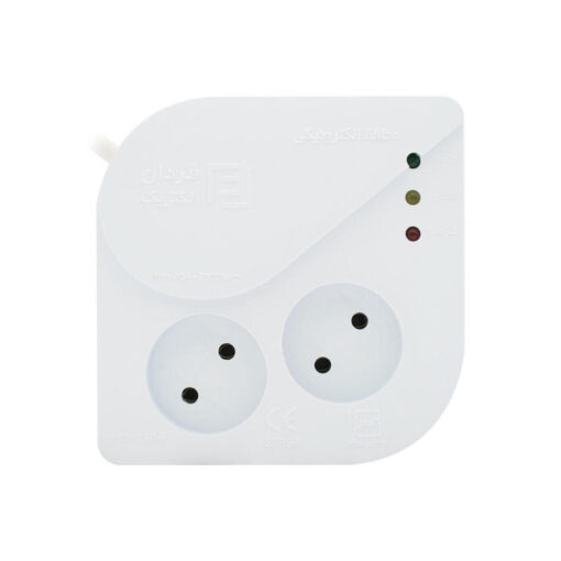محافظ 2 خانه یخچال و فریزر بدون ارت فردان الکتریک 31015 کابل 1.8 متر