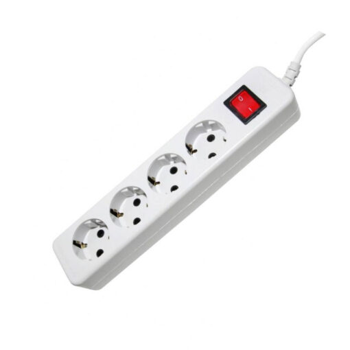 چند راهی ارت دار پارت الکتریک کابل 5 متری مدل نیک 295