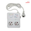محافظ 2 پریز یخچال و فریزر نوسان الکتریک مدل FR-211 کابل 3 متر