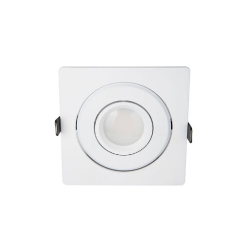 قاب هالوژن سقفی توکار مربع شعاع مدل SH-6301
