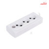 رابط 3 خانه بدون ارت خیام الکتریک با کابل 5 متر