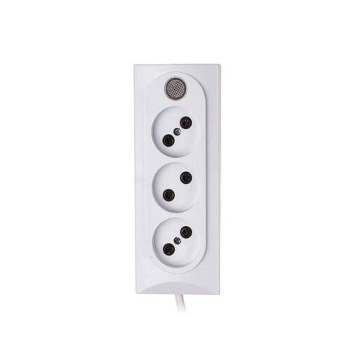 رابط 3 خانه بدون ارت خیام الکتریک با کابل 5 متر