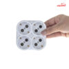 رابط 4 خانه ارت دار دوشاخه دار خیام الکتریک مدل سهند