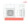 هواکش خانگی لوله ای نمره 8 دمنده مدل توربو VPH-8S2S