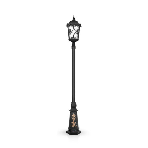 چراغ حیاطی ایستاده شب تاب مدل آروین SH-106701010