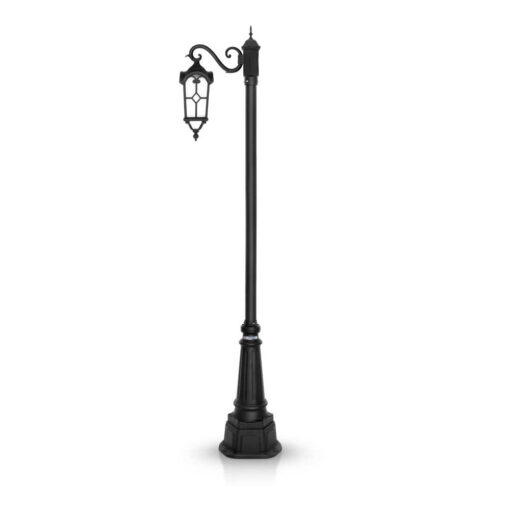 چراغ حیاطی ایستاده شب تاب مدل روشا SH-105610320