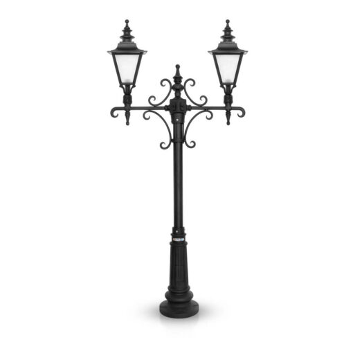 چراغ حیاطی ایستاده شب تاب مدل انگلیسی SH-107421010