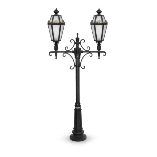 چراغ حیاطی ایستاده شب تاب مدل برنارد SH-109021010