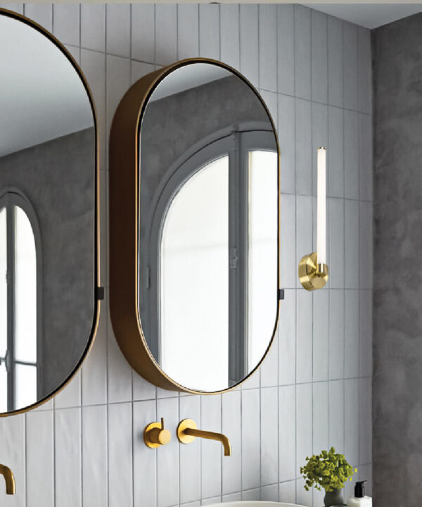 چراغ بالا آینه ای