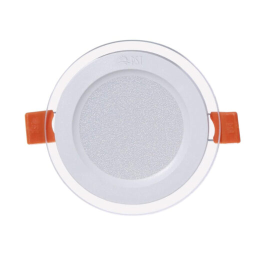 چراغ سقفی گرد توکار 9 وات LED مدل گلاریس پارس شعاع توس