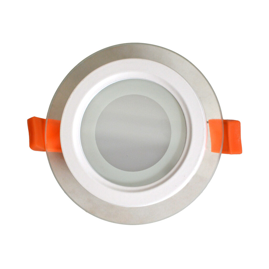 چراغ سقفی گرد شیشه ای توکار 12 وات تکنوتل کد 8212