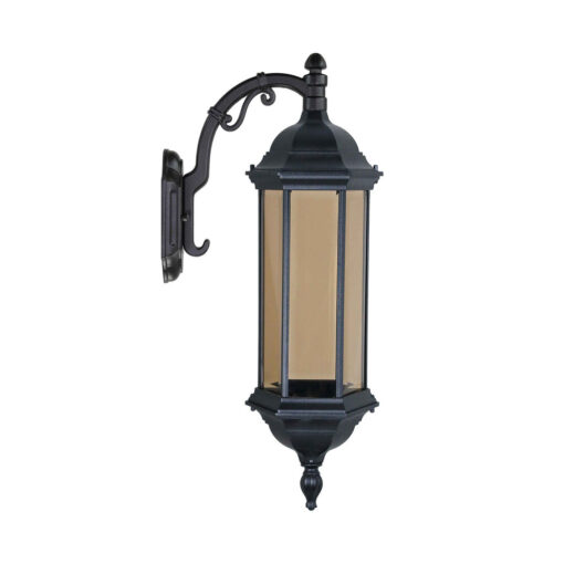 چراغ دیواری حیاطی و پارکی بیتانور مدل شش ضلعی سری b کد 5601