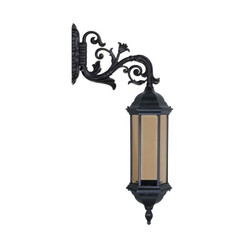 چراغ دیواری حیاطی و پارکی بیتانور مدل شش ضلعی سری b کد 5604