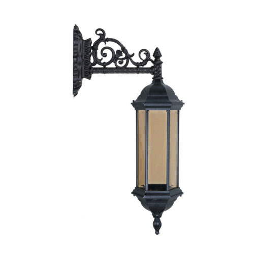 چراغ دیواری حیاطی و پارکی بیتانور مدل شش ضلعی سری b کد 5605