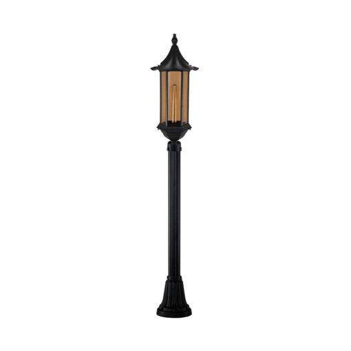 چراغ چمنی حیاطی و پارکی بیتانور مدل شش ضلعی چتری بلند کد 94802-chb-56102