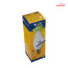 لامپ ال ای دی شمعی 7 وات افراتاب پایه E14 مدل AF-C37-7W بسته 5 عددی