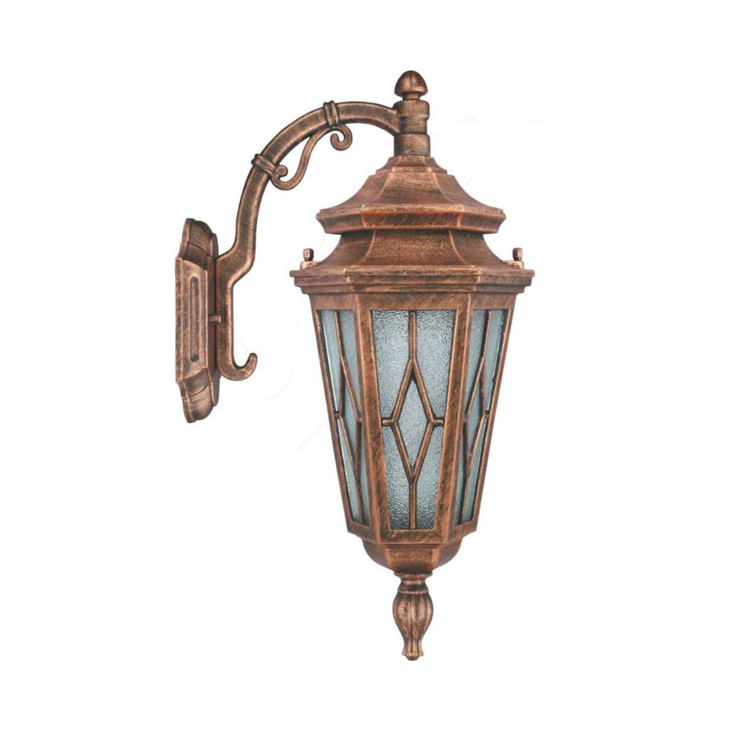 چراغ دیواری حیاطی و پارکی تکشیدفام مدل معبد ویسپر کد 7401-15