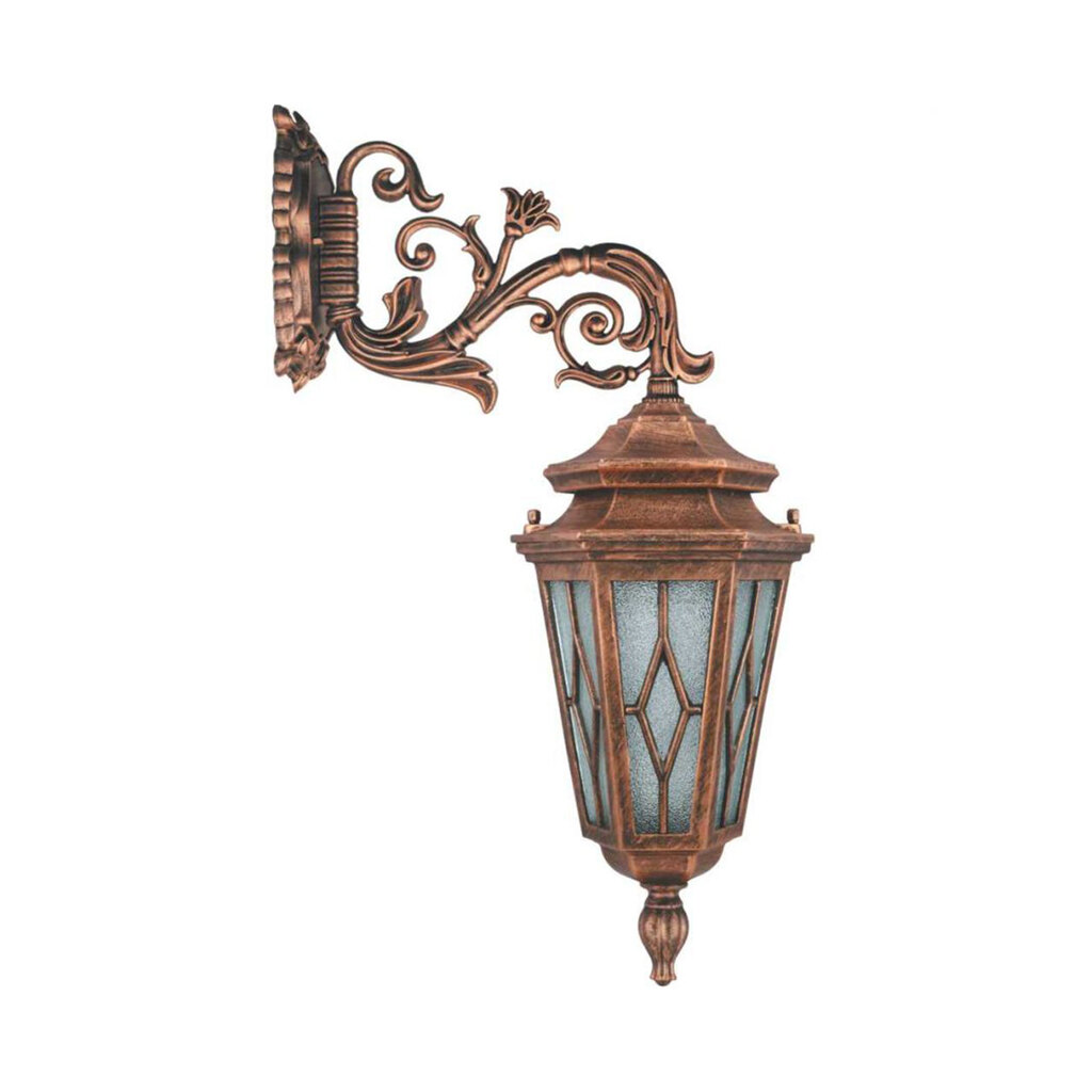 چراغ دیواری حیاطی و پارکی تکشیدفام مدل معبد ویسپر کد 7404-15