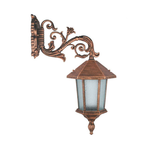 چراغ دیواری حیاطی و پارکی تکشیدفام مدل ویکتوریا کد 7504-15