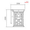 چراغ حیاطی شعاع مدل SH-1731
