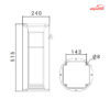 چراغ حیاطی شعاع مدل SH-16102