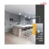 چراغ سقفی آویز شعاع مدل SH-4016s-7W