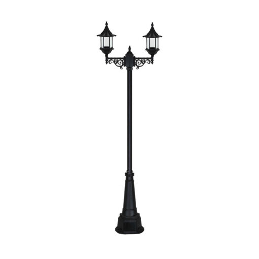 چراغ دوشاخه پارکی بیتانور مدل شش ضلعی سری ch کد 562522ch
