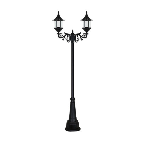 چراغ دوشاخه پارکی بیتانور مدل شش ضلعی سری ch کد 562422ch
