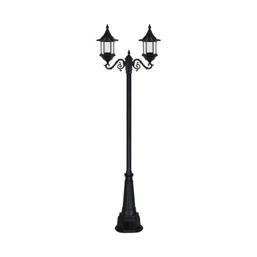 چراغ دوشاخه پارکی بیتانور مدل شش ضلعی سری ch کد 562222ch