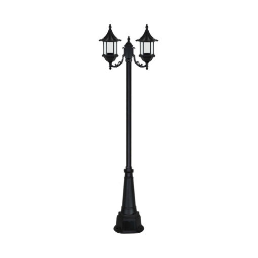 چراغ دوشاخه پارکی بیتانور مدل شش ضلعی سری ch کد 562122ch