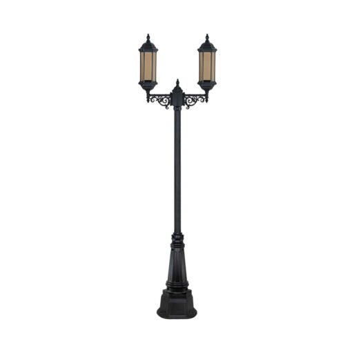 چراغ دوشاخه پارکی بیتانور مدل شش ضلعی سری b کد 562522b
