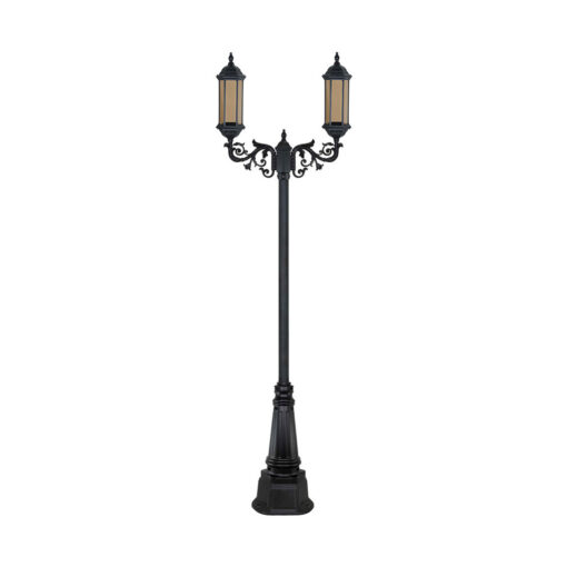 چراغ دوشاخه پارکی بیتانور مدل شش ضلعی سری b کد 562422b