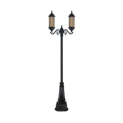 چراغ دوشاخه پارکی بیتانور مدل شش ضلعی سری b کد 562222b