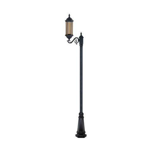 چراغ تکشاخه پارکی بیتانور مدل شش ضلعی سری b کد 561222b