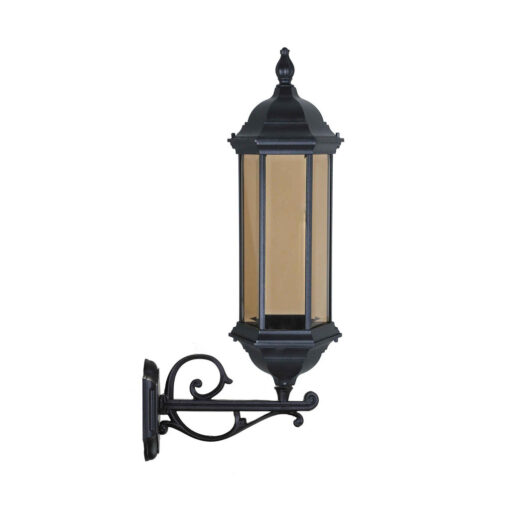 چراغ دیواری پارکی بیتانور مدل شش ضلعی سری b کد 560722b