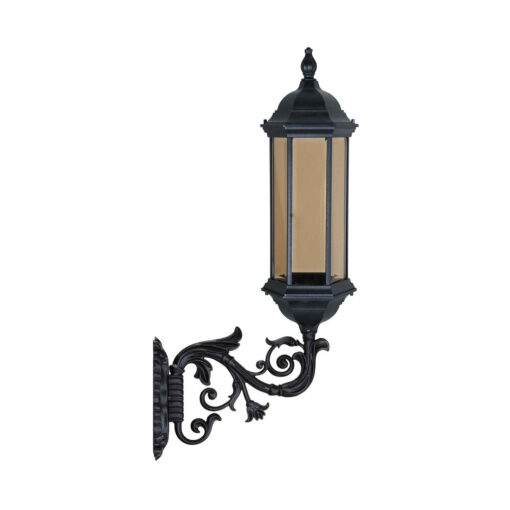 چراغ دیواری پارکی بیتانور مدل شش ضلعی سری b کد 560422b