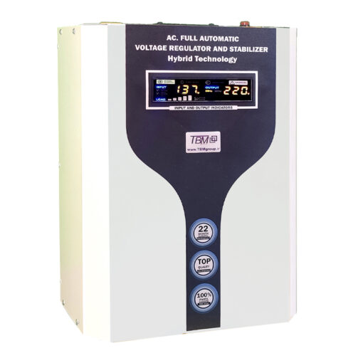 استابلایزر 12KVA هیبرید تک‌فاز TBM مدل TBM STB HSF 12K/S