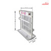 حشره کش برقی جذبی صنعتی 2 در 20 وات UV شهاب گستر مدل FUV2x20WS