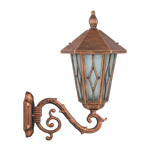 چراغ دیواری پارکی تکشیدفام مدل ویکتور کد 7602-16